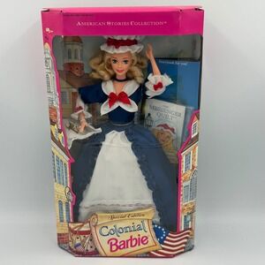 1994 Colonial Barbie American Stories Special Edition‎ Mattel 12578 NRFB READ
